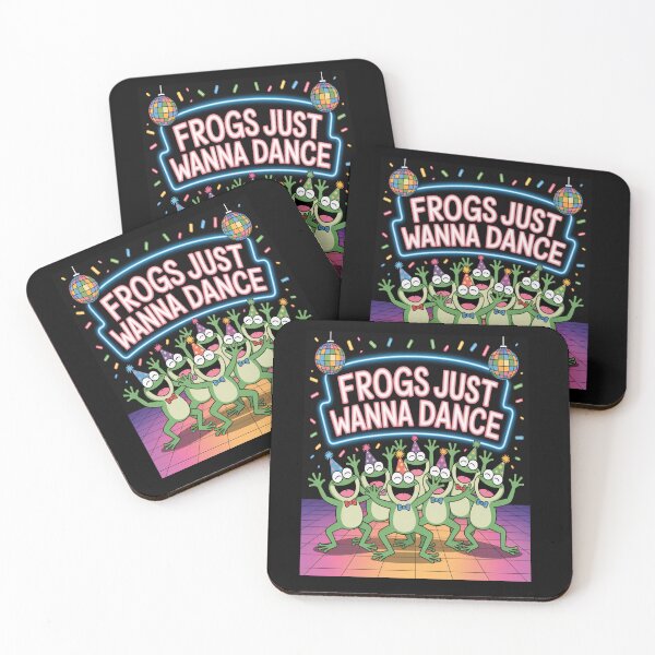 Item preview, Frogs Just Wanna Dance  designed and sold by Adrianzebrowski.