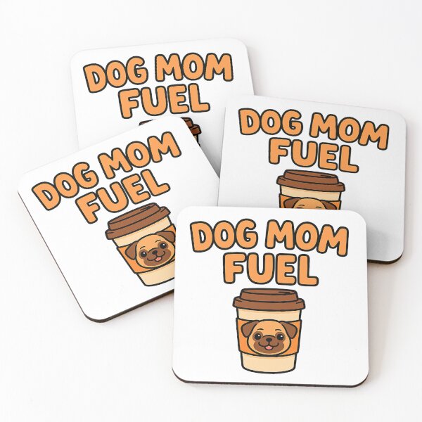 Item preview, Dog Mom Fuel – Funny Coffee & Pug Lover designed and sold by FurEver Graphics.