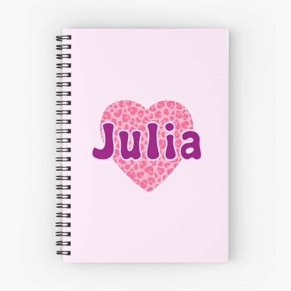 Artikelvorschau, Julia Name Rosa Leopardenherz entworfen und verkauft von Jeallan Designs.