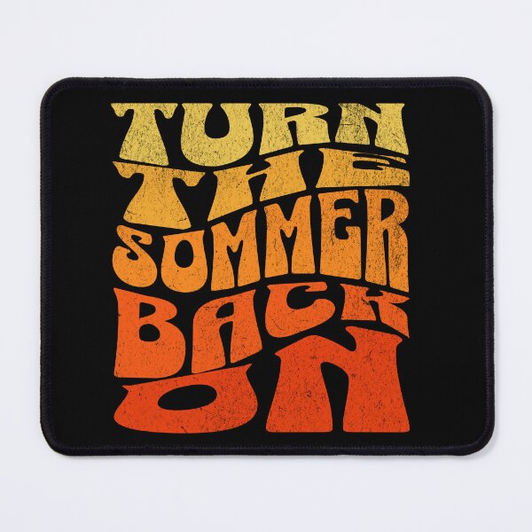 Item preview, Turn The Summer Back On – Retro Summer Vibes Design designed and sold by Majano-Pulse.