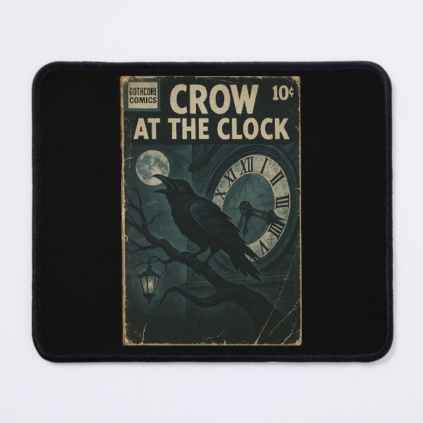 Item preview, Gothic Gothcore: Crow at the clock designed and sold by bapupa.