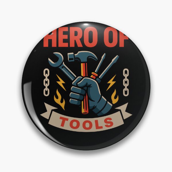 Item preview, Hero of Tools Garage Mechanic Funny Saying designed and sold by LuminOrb.