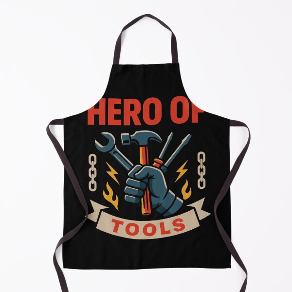 Item preview, Hero of Tools Garage Mechanic Funny Saying designed and sold by LuminOrb.