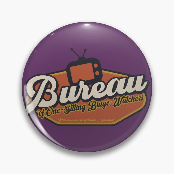 Item preview, Bureau of One-Sitting Binge-Watchers designed and sold by Milena R..