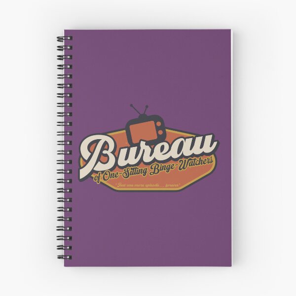 Item preview, Bureau of One-Sitting Binge-Watchers designed and sold by Milena R..
