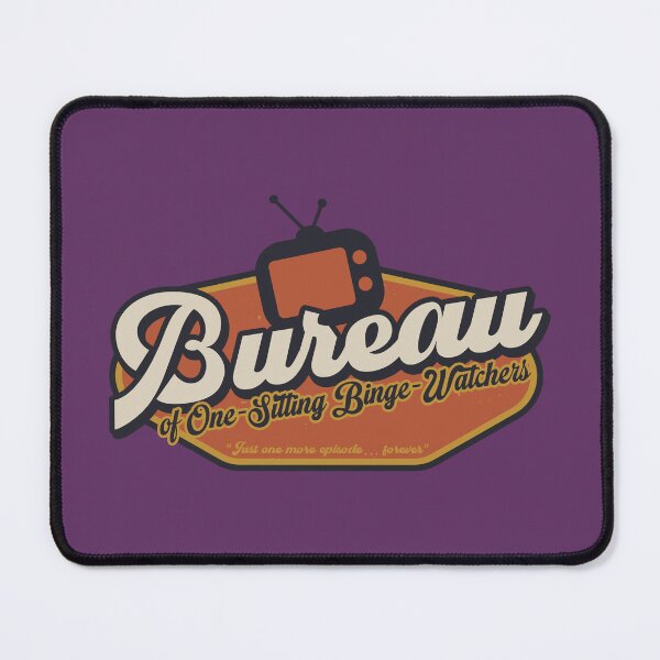 Item preview, Bureau of One-Sitting Binge-Watchers designed and sold by Milena R..