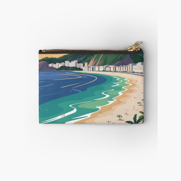 Item preview, Minimalist Art Of Copacabana Beach, Rio de Janeiro designed and sold by stmpdwrld.