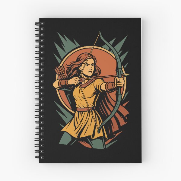 Item preview, Archery Bow Target Archer Girl Warrior designed and sold by LuminOrb.