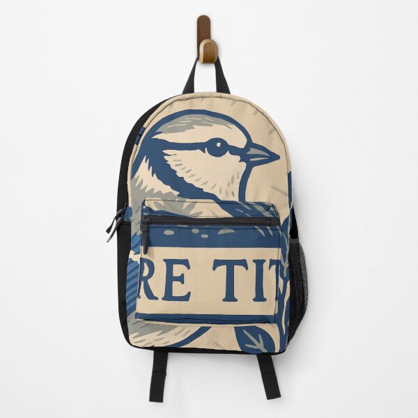 Item preview, Azure Tit Bird Illustration – Vintage Style Birdwatching Print designed and sold by BRU Design.