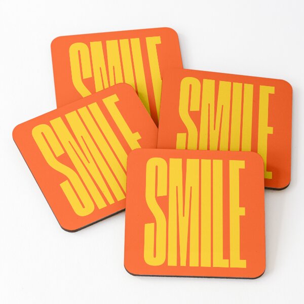 Item preview, Smile Red & Yellow Poster designed and sold by Ebony2009.