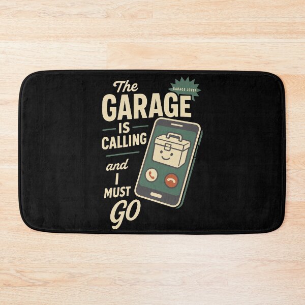 Item preview, The Garage Is Calling And I Must Go Funny Mechanic designed and sold by LuminOrb.
