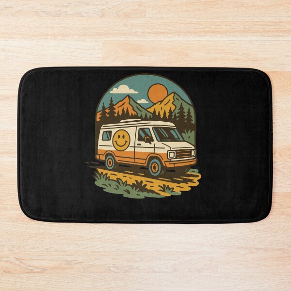 Item preview, Funny Camping Van Adventure Camper designed and sold by LuminOrb.