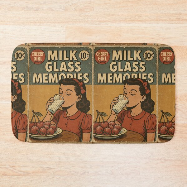 Item preview, Vintage Cherry Girl: Milk glass memories designed and sold by bapupa.