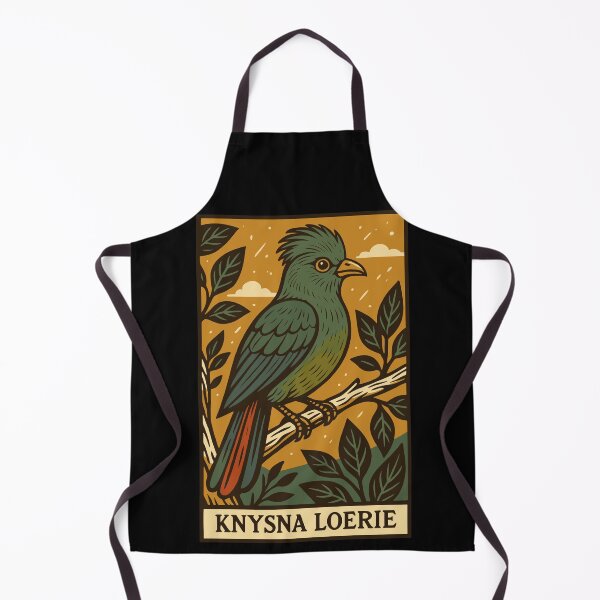 Item preview, Knysna Loerie Bird Print – African Forest Avian Art designed and sold by BRU Design.