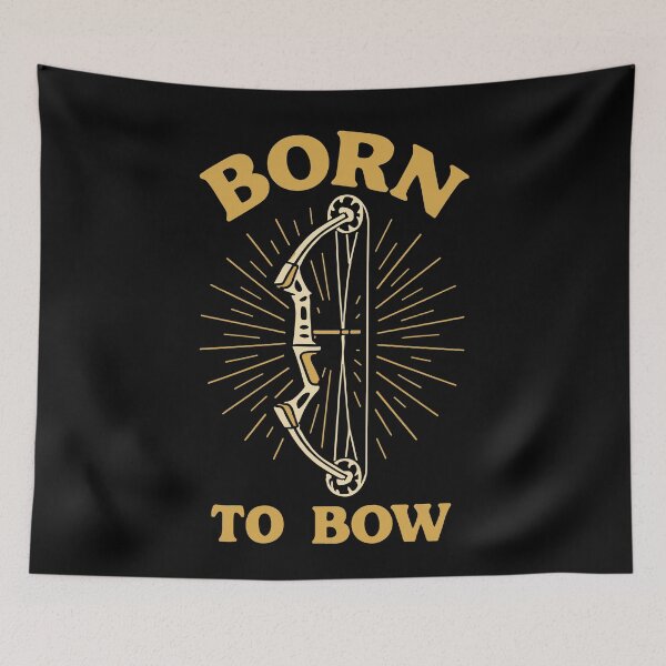 Item preview, Born To Bow Archery Bow Archer Funny designed and sold by LuminOrb.