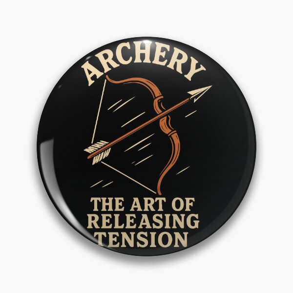 Item preview, Archery Art Of Releasing Tension Funny Archery Bow designed and sold by LuminOrb.