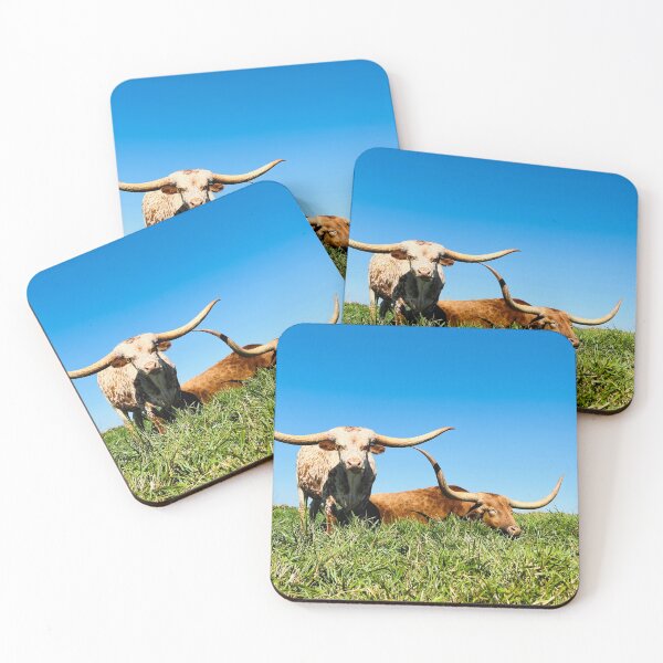 Item preview, Texas long horns designed and sold by Swim The Tropics.