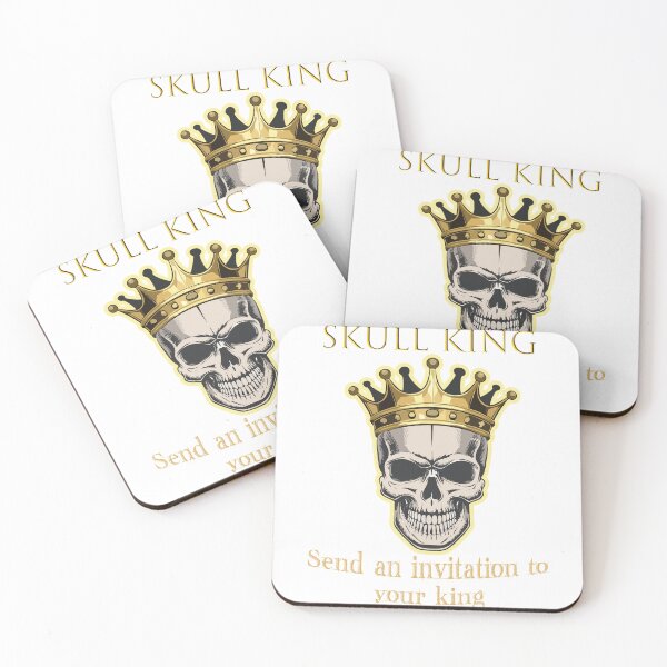 Item preview, Crown the Chaos – Skull King Design designed and sold by CreativeDuo0.