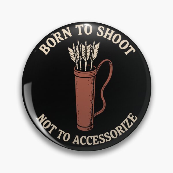 Artikelvorschau, Born To Shoot Funny Bogenschießen Bogenschütze entworfen und verkauft von LuminOrb.