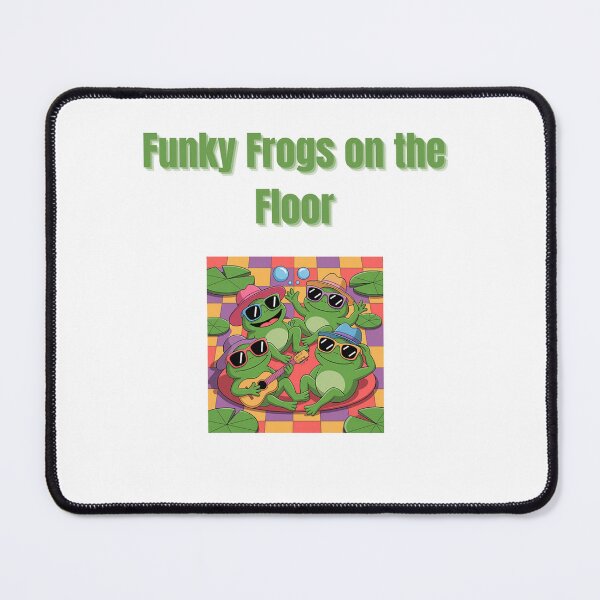 Item preview, Funky Frogs on the Floor designed and sold by Adrianzebrowski.