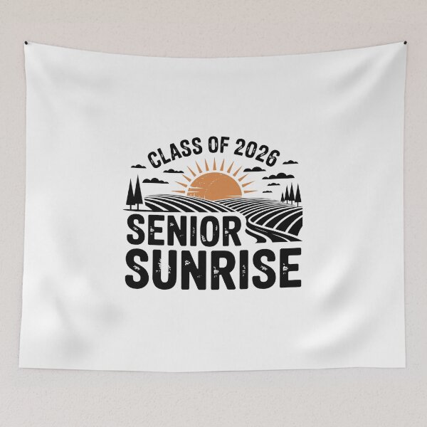 Item preview, Retro Senior Sunrise Class Of 2026 designed and sold by GRABAPSHOP.