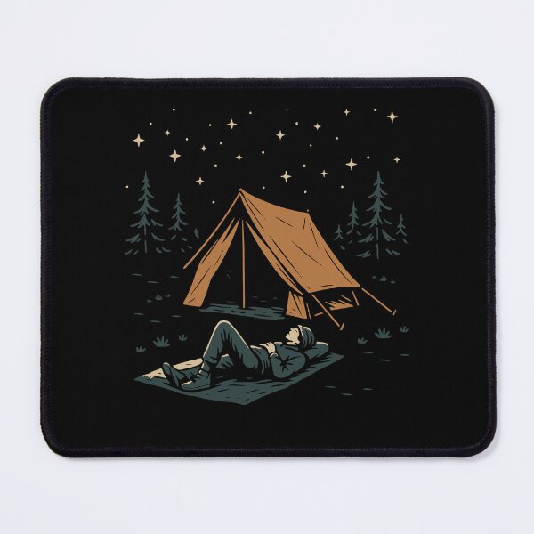 Item preview, Funny Camping Under Stars Relaxing Camp Adventure designed and sold by LuminOrb.