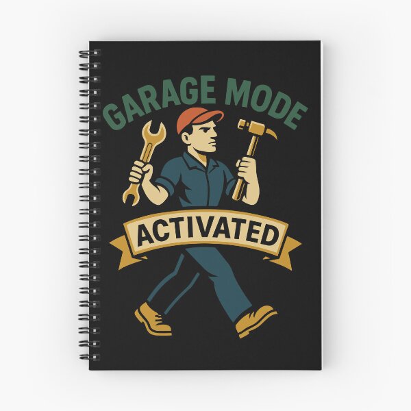 Item preview, Garage Mode Activated Mechanic Funny Saying designed and sold by LuminOrb.