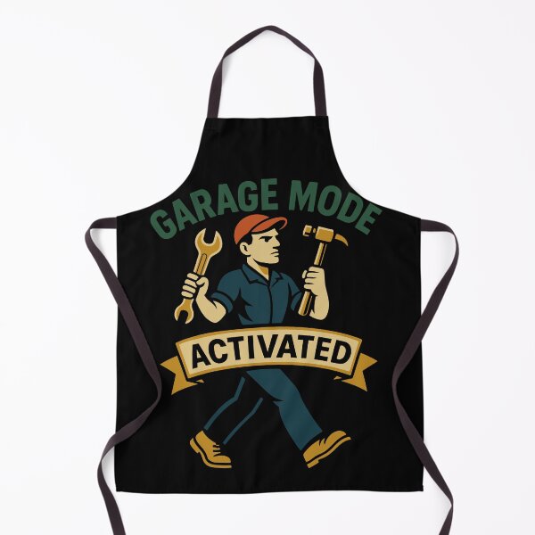 Item preview, Garage Mode Activated Mechanic Funny Saying designed and sold by LuminOrb.