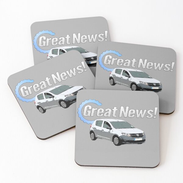Item preview, Great News Dacia Sandero designed and sold by KLloydPhotos.