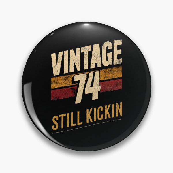 Item preview, Classic 74 Vintage Design Tee Birthday designed and sold by Blurbean.