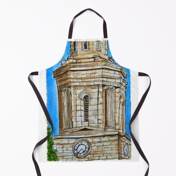 Item preview, St. Paul’s Church Birmingham Jewellery Quarter – Watercolour Illustration designed and sold by Marcus.c.douglas.