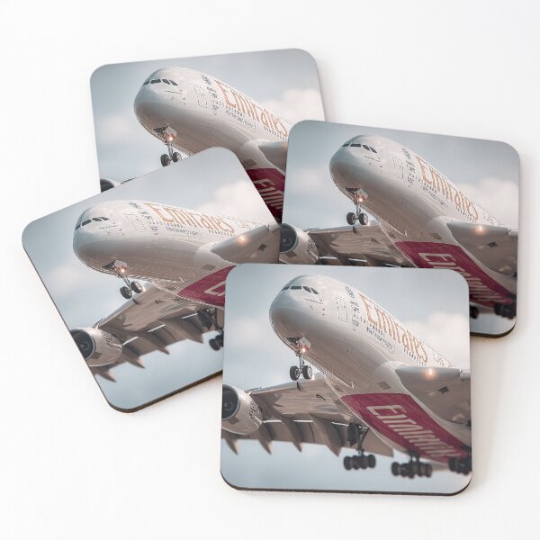 Item preview, Labeling The Strong Emirates Branding Of The Emirates Airbus A380 designed and sold by Skyframe Aviation.