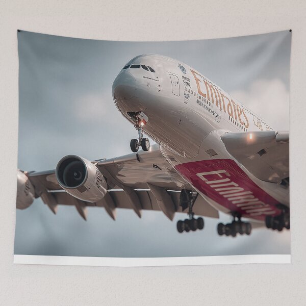 Item preview, Labeling The Strong Emirates Branding Of The Emirates Airbus A380 designed and sold by Skyframe Aviation.