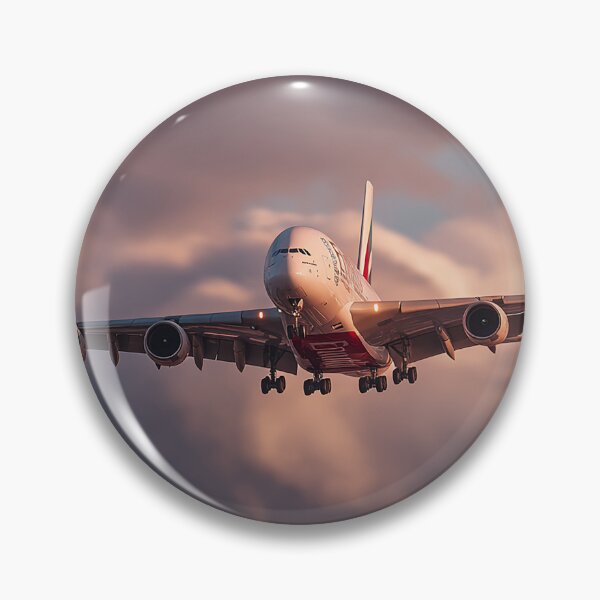 Item preview, Valuing The Thoughtful Panel Alignment Of The Emirates A380 Jet designed and sold by Skyframe Aviation.