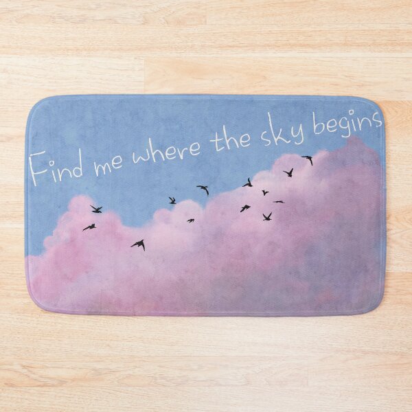 Item preview, Watercolor Clouds & Birds designed and sold by Jeju Sunset Letters.