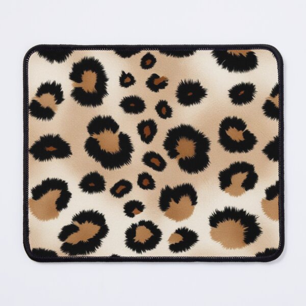 Item preview, Seamless leopard print pattern, realistic beige and brown tones, black spots, natural animal skin style, repeating design, trendy fashion designed and sold by artsdesignpro.