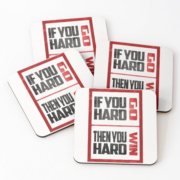 Item preview, If you hard then you hard go win poster designed and sold by Enea Kelo.