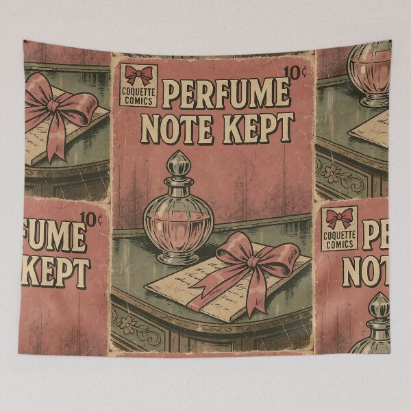 Item preview, Romantic Coquette Charm: Perfume Note Kept designed and sold by bapupa.