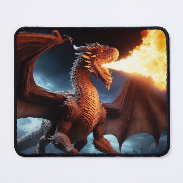 Item preview, red dragon on the rocks ,Legendary Animals,Dragons Breathing Fire Phone Cases,dragon art designed and sold by Expressions-Sel.