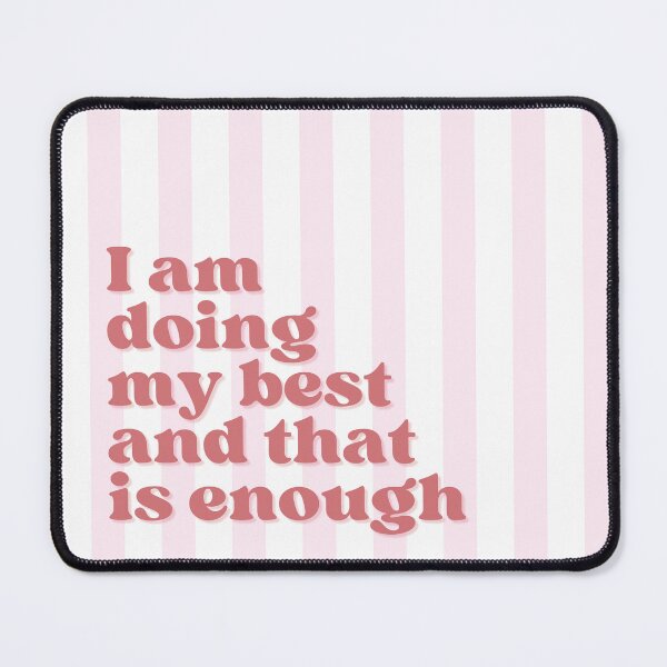 Item preview, Stripy typographic inspirational quote print - pink and red designed and sold by RuthB-Design.