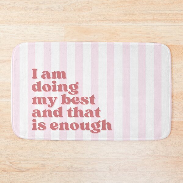 Item preview, Stripy typographic inspirational quote print - pink and red designed and sold by RuthB-Design.