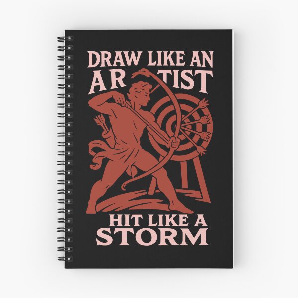 Item preview, Draw Like An Artist Hit Like A Storm Archery Bow designed and sold by LuminOrb.