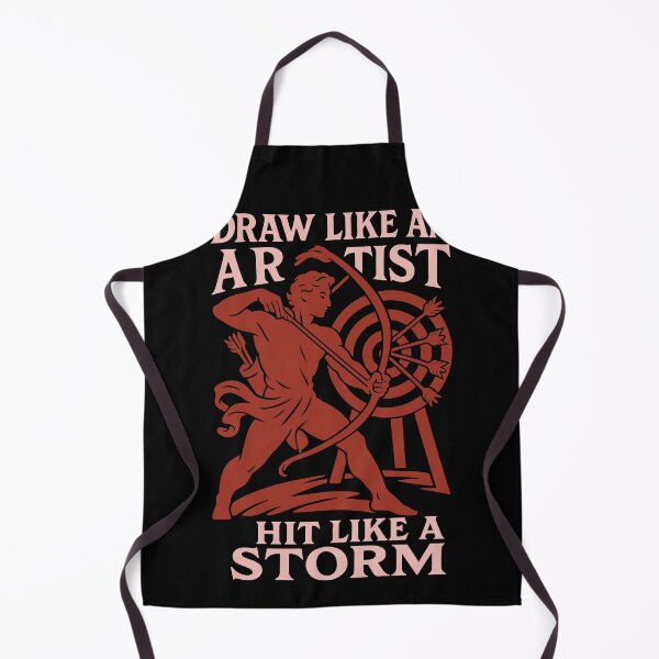 Item preview, Draw Like An Artist Hit Like A Storm Archery Bow designed and sold by LuminOrb.