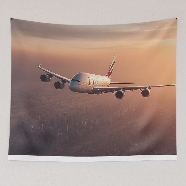Item preview, Framing The Complete Emirates Branding Of The Airbus A380 By Emirates designed and sold by Skyframe Aviation.