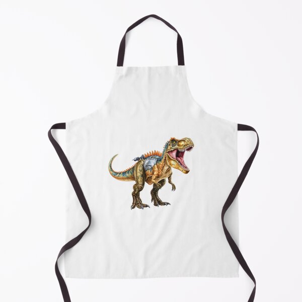 Item preview, Watercolor painting of a T-Rex, metal back armor designed and sold by Nok-Thep.