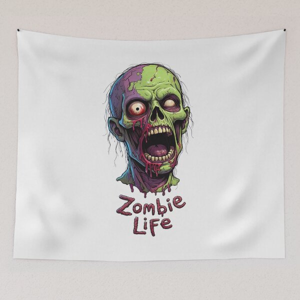 Item preview,   Zombie Life Undead design designed and sold by Vintage Designs +.