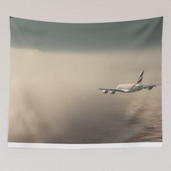 Item preview, Tracing The Artistic Wing Architecture Of The Emirates Airbus A380 designed and sold by Skyframe Aviation.
