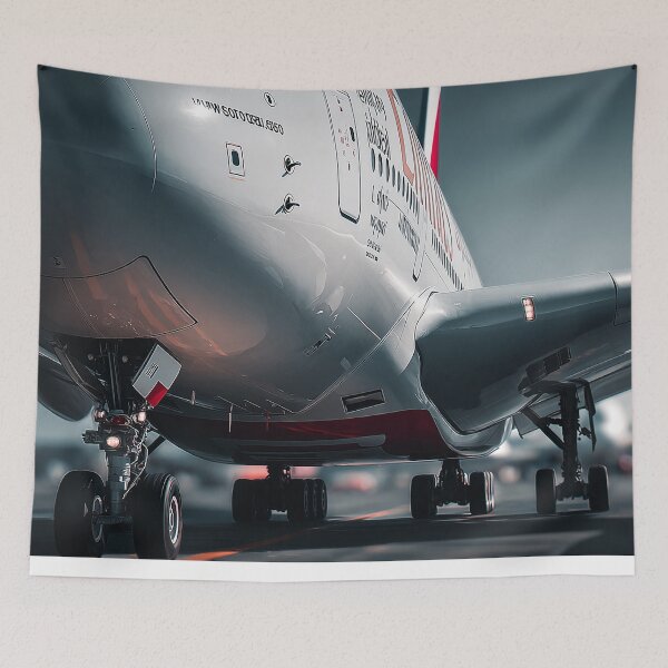 Item preview, Appreciating The Seamless Hull Layout Of The Emirates A380 Aircraft designed and sold by Skyframe Aviation.