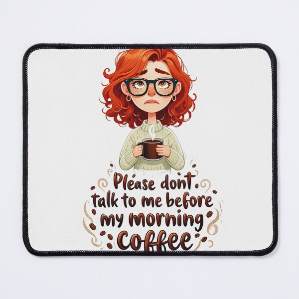 Item preview, Please dont talk to me before my morning Coffee designed and sold by Vintage Designs +.