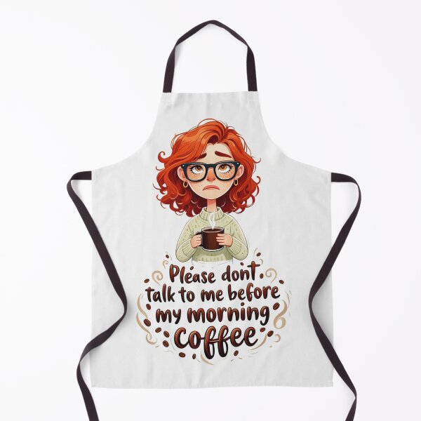 Item preview, Please dont talk to me before my morning Coffee designed and sold by Vintage Designs +.